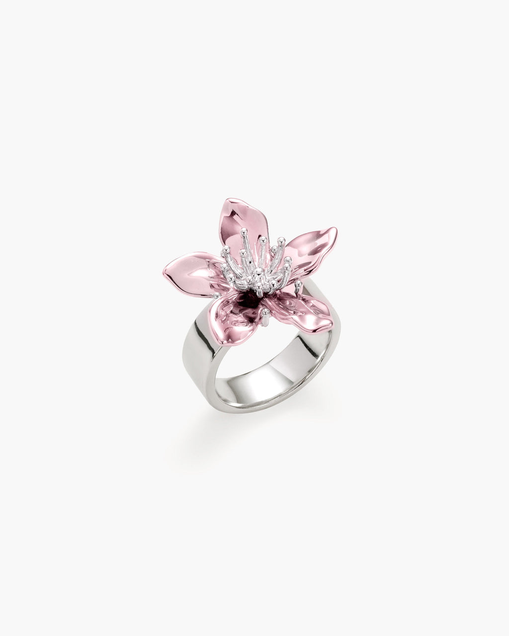 Flora Ring in Electric Pink