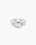 Watch Band Ring in Silver