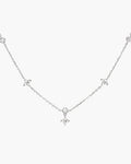 Lucky Clover Necklace in Silver
